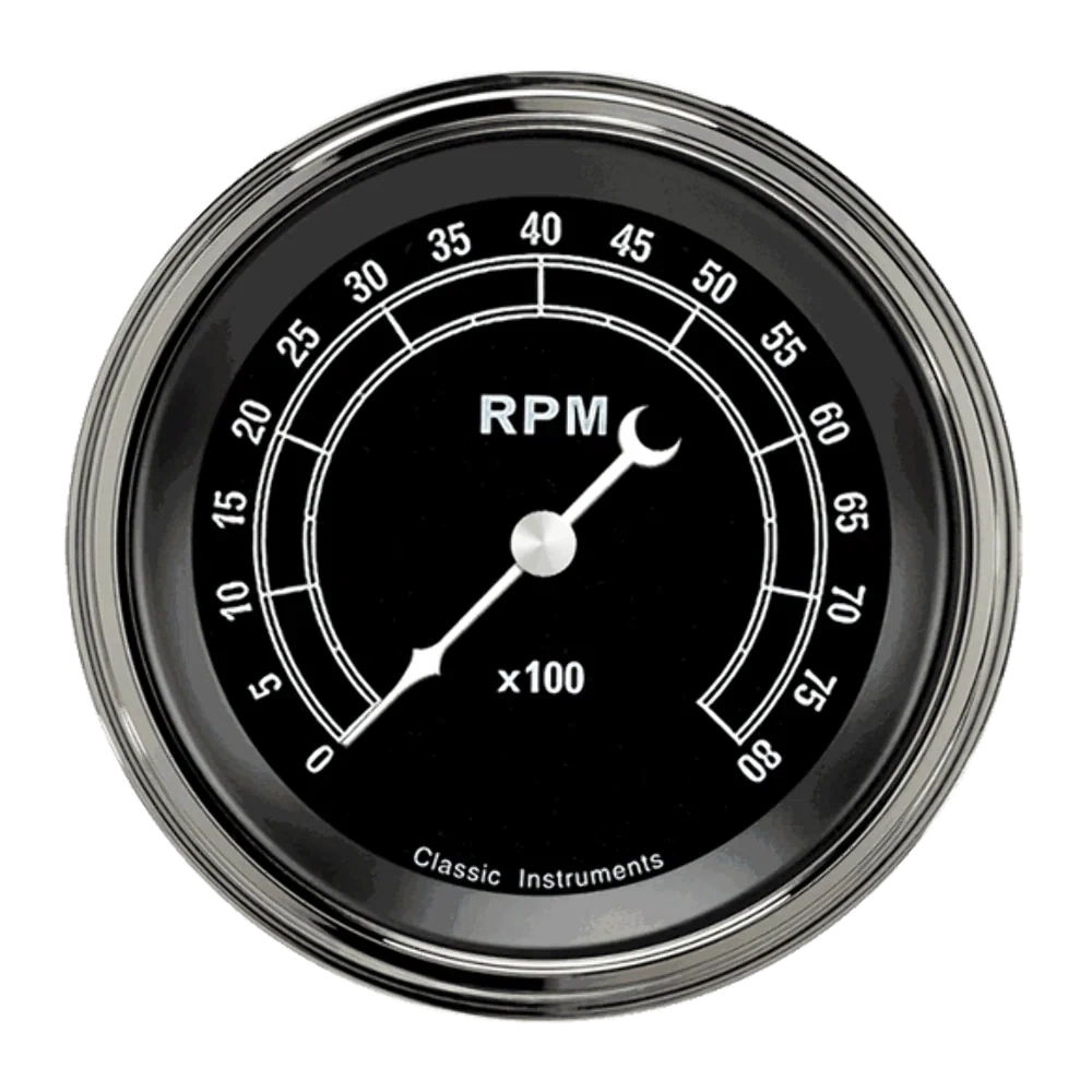 Traditional 3 3_8_ Tachometer TR80SLF